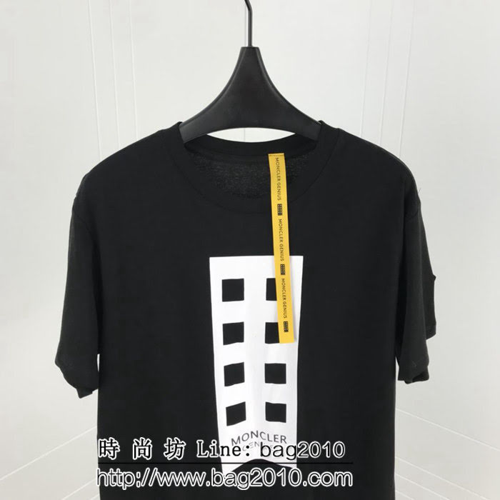 Moncler蒙口藤原浩合作系列 19ss早春新款短袖 數碼直噴印花 定制純棉面料 高版本男女同款 ydi2021
